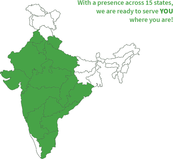 With a presence across 15 states, we are ready to serve YOU where you are!
